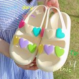  Dép sandal 6 trái tim 