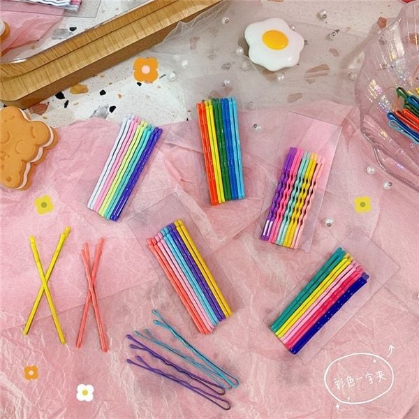  Set kẹp tăm 10c màu sắc 
