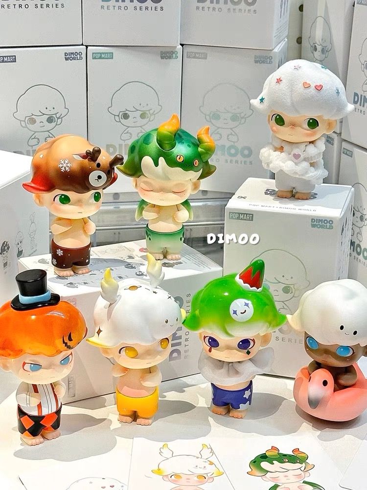  Blind box Dimoo Retro Series 