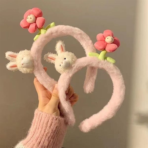  Bờm thỏ hoa bông hồng 