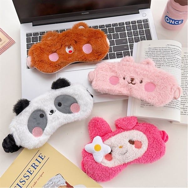  Bịt mắt ngủ thú má hồng 