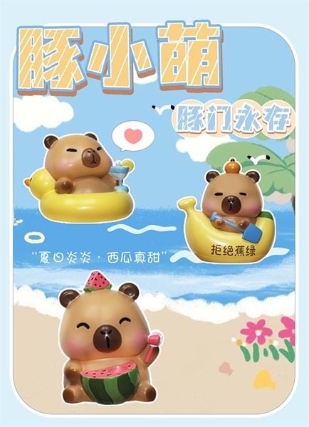  Hộp mù Capybara Live Forever 