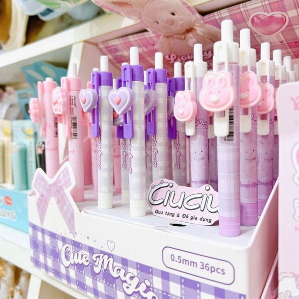  Bút thỏ tim Cute Magic 
