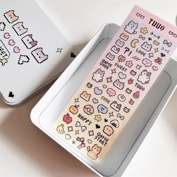  Hộp thiếc đa năng 4 mèo Sweet 12x9x4cm 