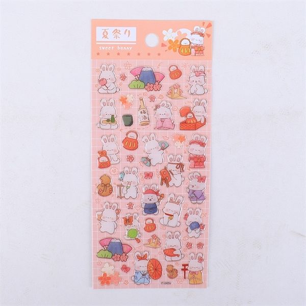  Sticker ánh nhũ nổi bìa caro 