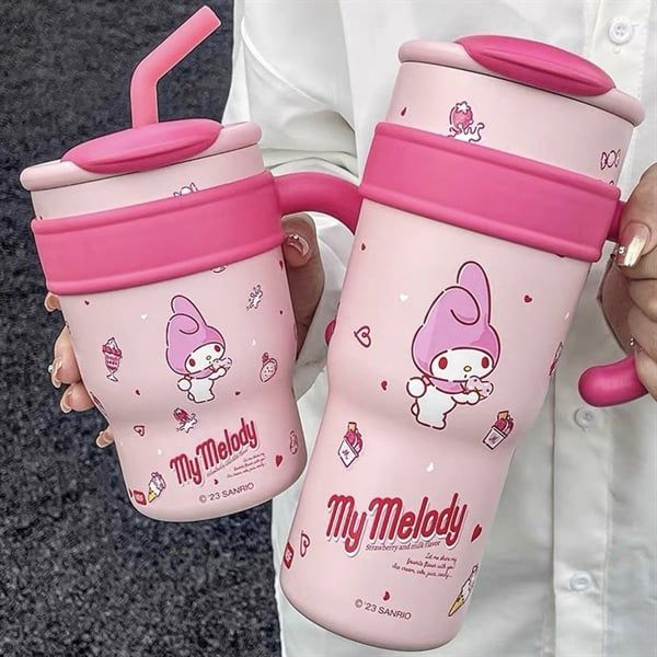  Cốc giữ nhiệt bigsize Sanrio 1200ml 