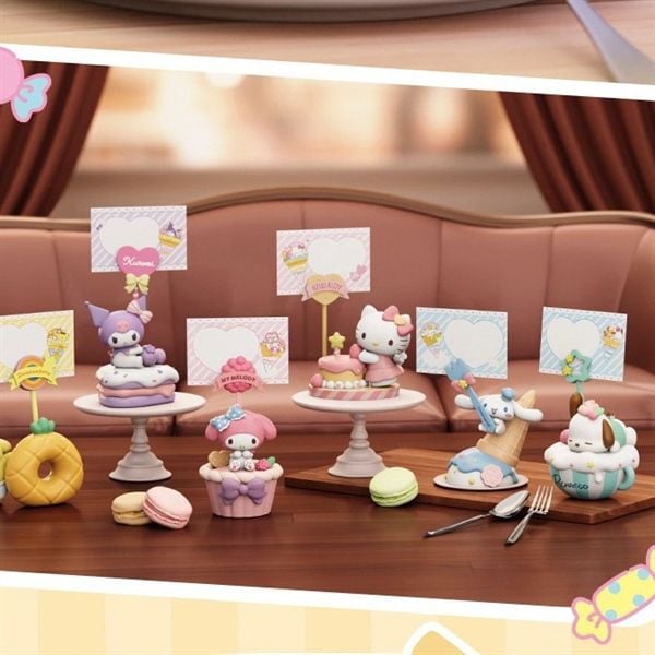  Mô hình Sanrio kẹp ảnh decor 