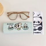  Hộp kính+lau kính panda dễ thương 