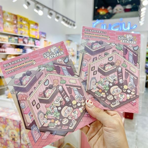  Sticker sắp xếp gian hàng góc 3/4 Telado 