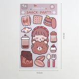  Sticker big size 20cm chống nước 