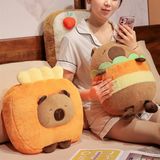  Capybara cosplay đồ ăn 