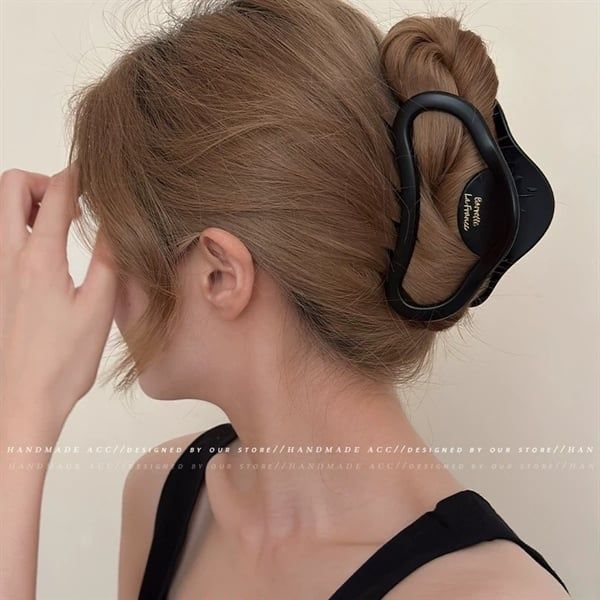  Kẹp càng cua Barrette LaFrance bầu dục uốn 