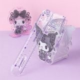  Bộ thước eke 4 món Kuromi 15cm 