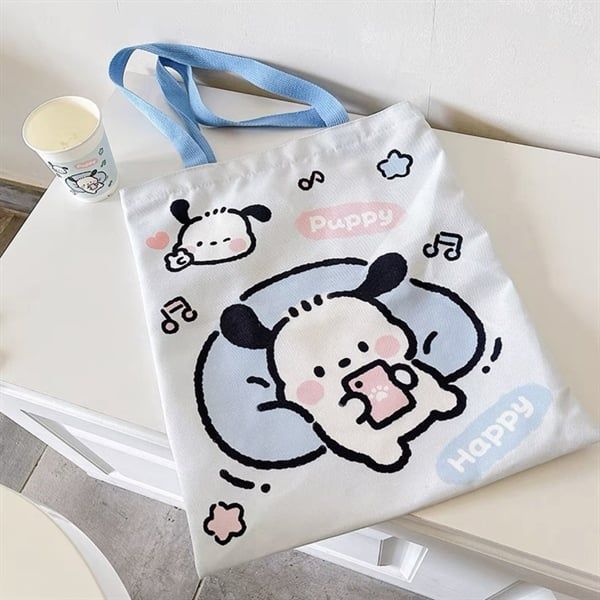  Túi tote Pochacco cầm điện thoại 