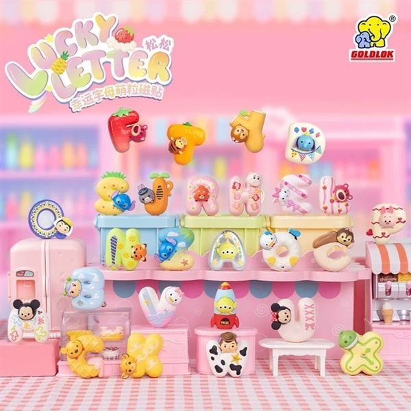  Blind Bag Disney chữ cái nam châm 