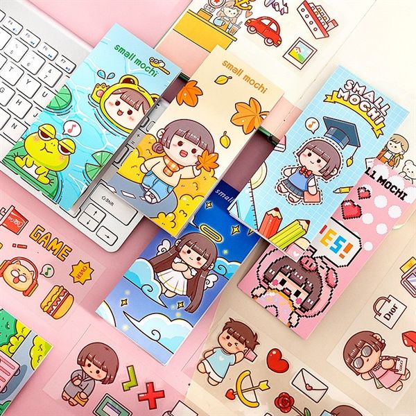  Sticker chống nước Small Mochi 6 tờ 