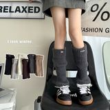  Tất ống đồng Xueshangmian dày gập cổ 