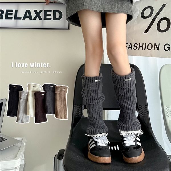  Tất ống đồng Xueshangmian dày gập cổ 