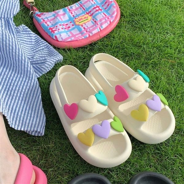  Dép sandal 6 trái tim 