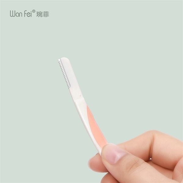  Set 3 dao cạo lông mày lưỡi dài Trikeel 