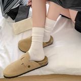  Tất DMS trơn cao cổ 