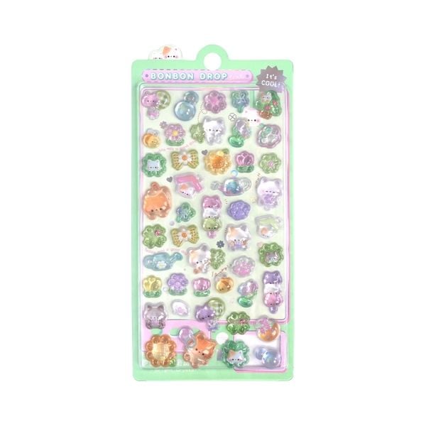  Sticker nổi giọt nước Bonbon Drop 