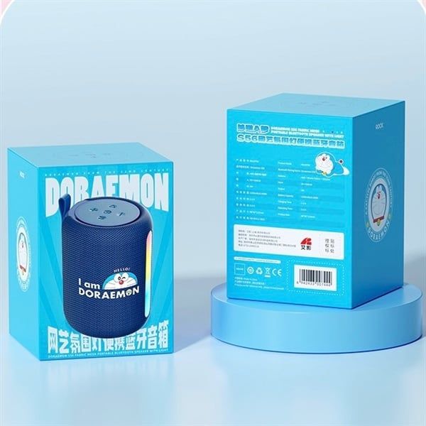  Loa bluetooth Doraemon trụ Led 