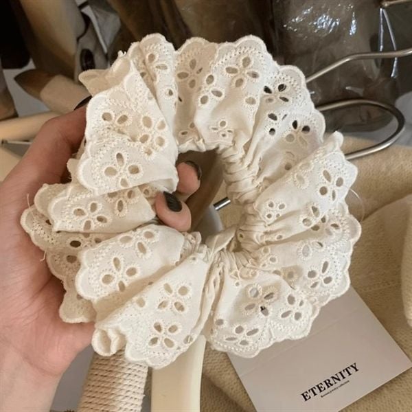  Scrunchies ren lỗ 