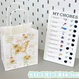  Túi quà quai giấy bướm hoa hướng dương 