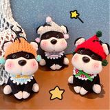  Móc khoá cún bông ong đốt 