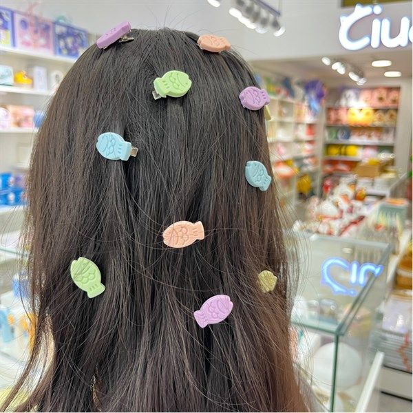  Kẹp tóc mini cá 5c 