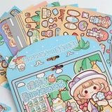  Sticker Summer Time 4 background Telado 