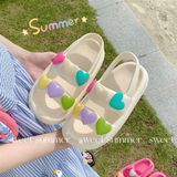  Dép sandal 6 trái tim 