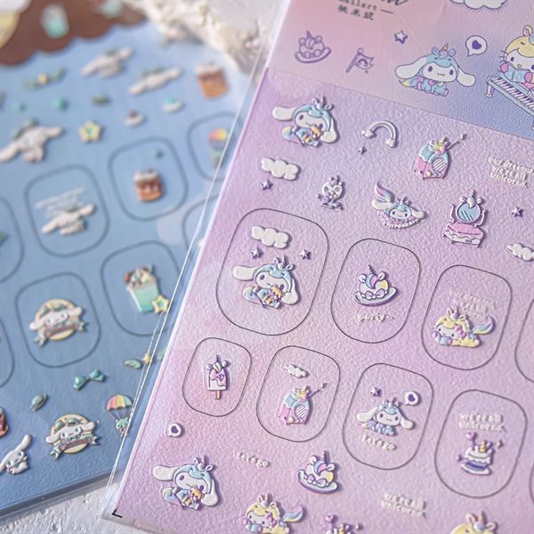  Sticker dán móng Tomoni Sanrio 