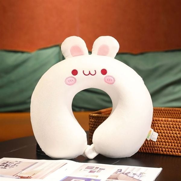  Gối cổ thú trơn 