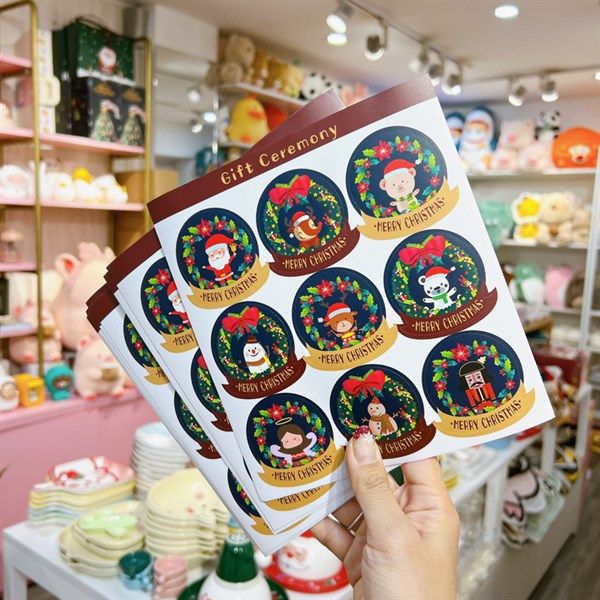  Sticker Giáng Sinh các mẫu 