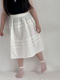  Tất Kid mặt lưới hồng nơ 