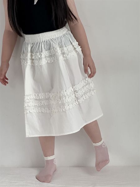  Tất Kid mặt lưới hồng nơ 