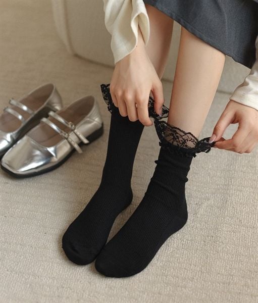 Tất Cheemy Free ren cổ các mẫu 