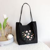  Túi tote quai mảnh vườn hoa 