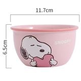  Bát sứ Snoopy viền màu 11.7cm 