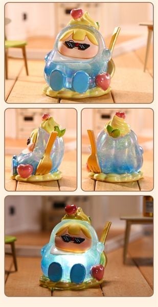  Hộp mù bé đeo kính cosplay đồ ăn 