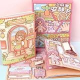  Box sổ + background ghép hình DIY Small Mochi + dụng cụ 