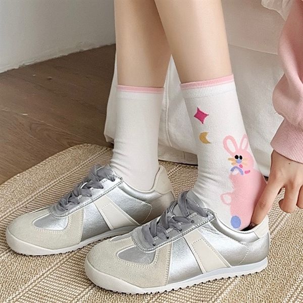  Tất DMS cao cổ hình dễ thương 