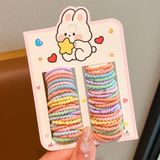  Set 2 cọc nhiều chun mini màu sắc 