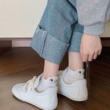  Tất Xiaohesi chấm bi cún xúc xích 