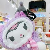  Gấu bông Sanrio áo lông xù 25cm 