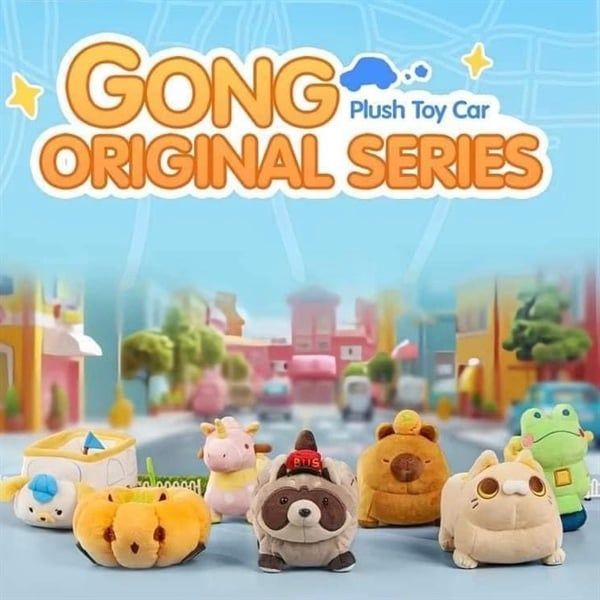  Blind box Gong Plush Toy Cars 