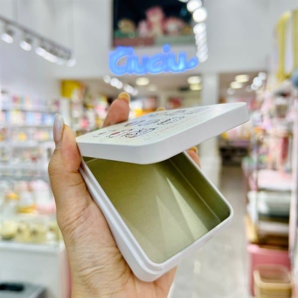  Hộp thiếc đa năng 9 mèo 9x7x3cm 