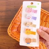  Set kẹp tóc 5c các loại thú 